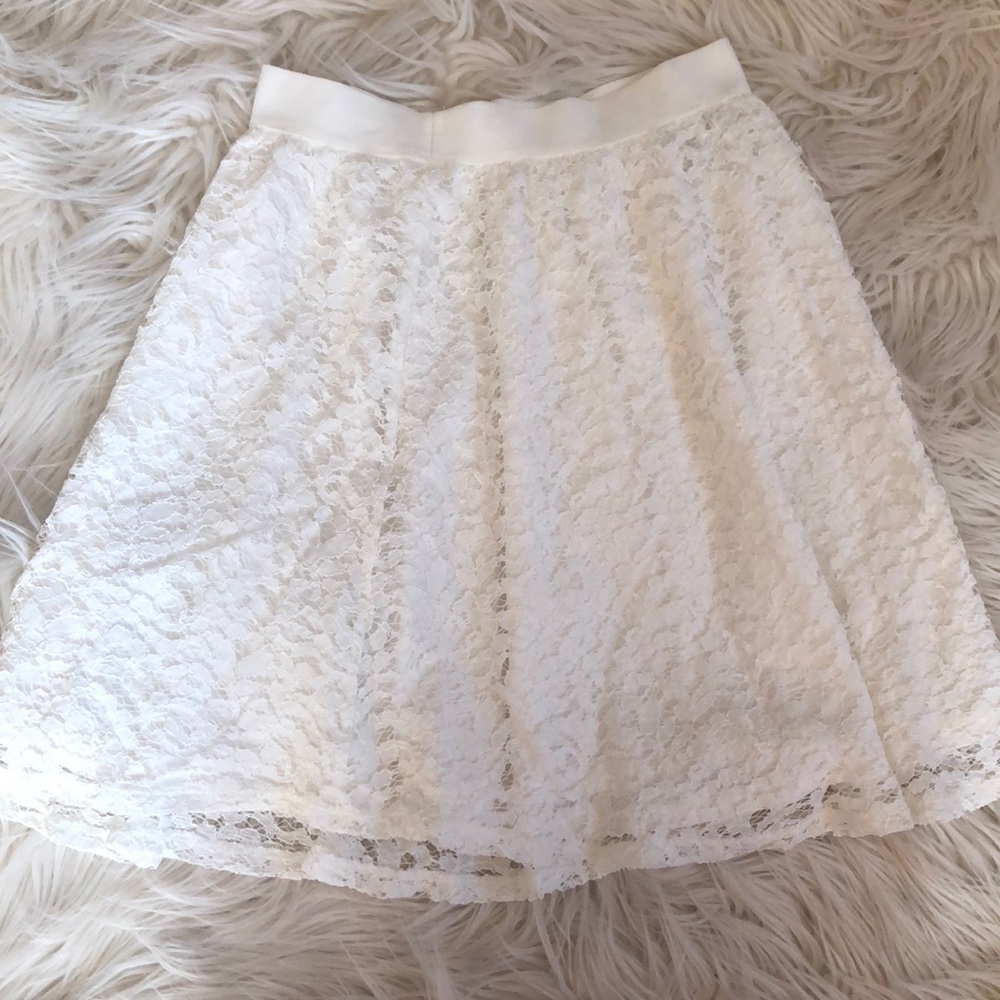Lauren Conrad lace skirt